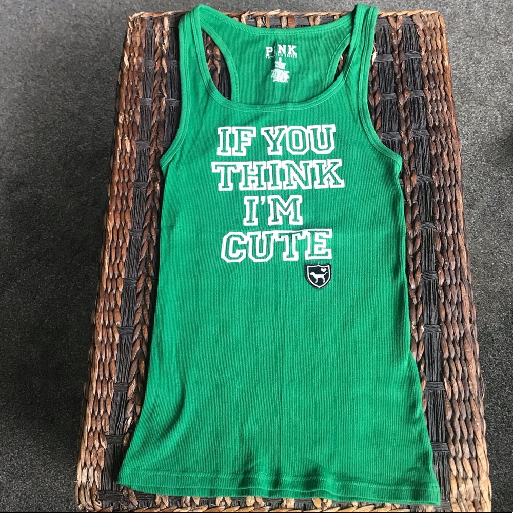 PINK Victoria’s Secret Graphic Tank